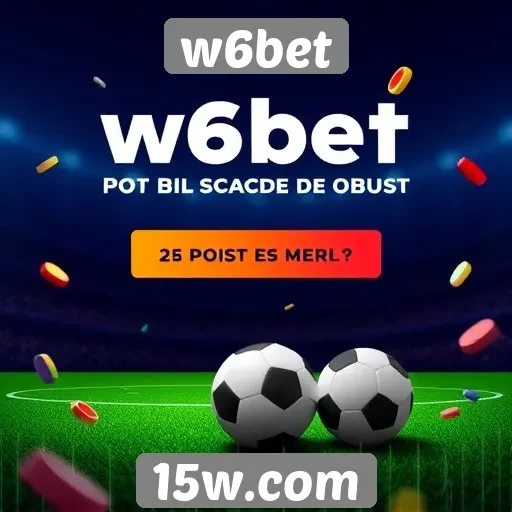 Oferta de bônus atrativa da w6bet para novos usuários