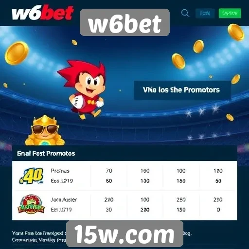 Análise das promoções disponíveis no site w6bet